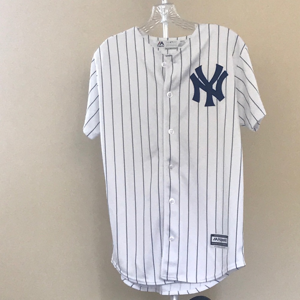 NY Yankees Derek Jeter Pinstripe Youth Jersey